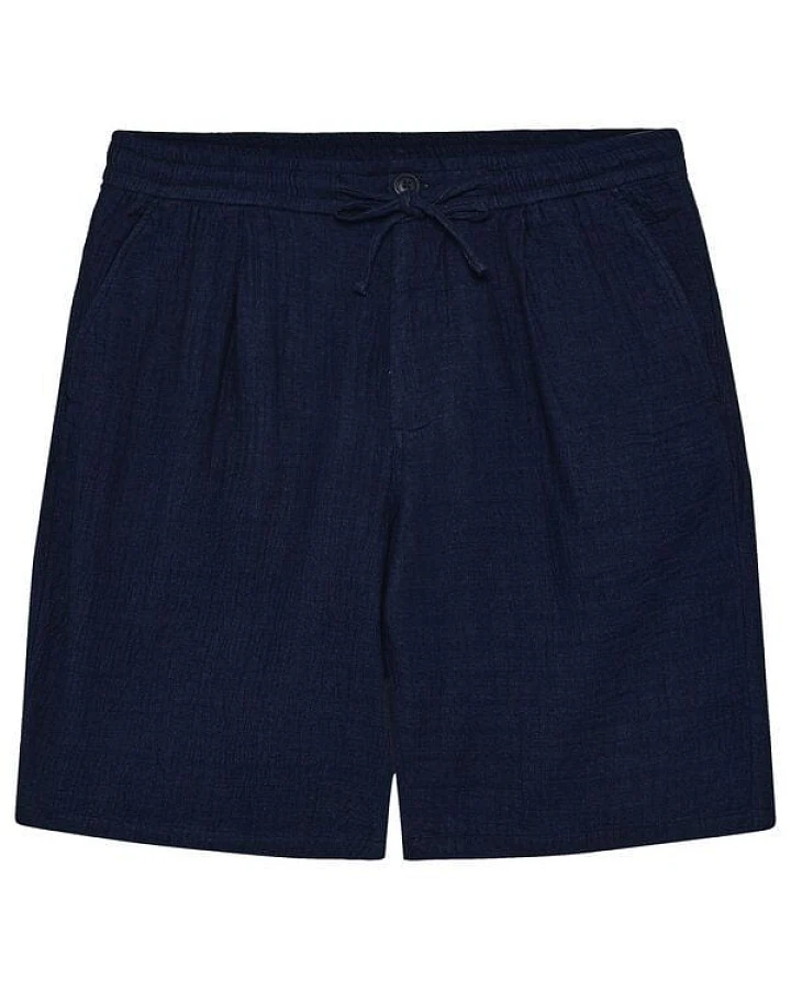 KnowledgeCotton Apparel Shorts Dobby
