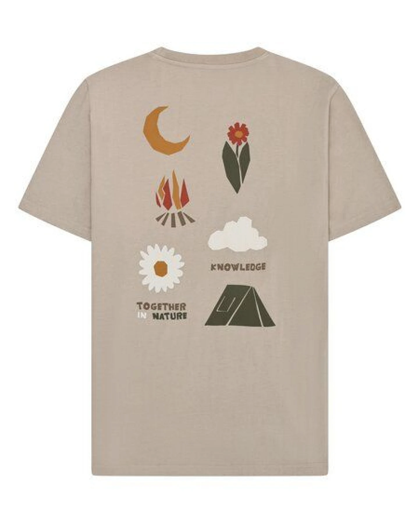 KnowledgeCotton Apparel T-Shirt Back Print – Ansicht 2
