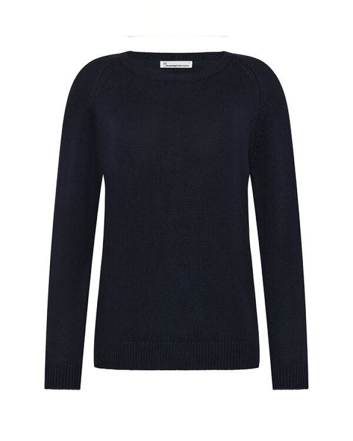 KnowledgeCotton Apparel Strickpullover Crew Neck