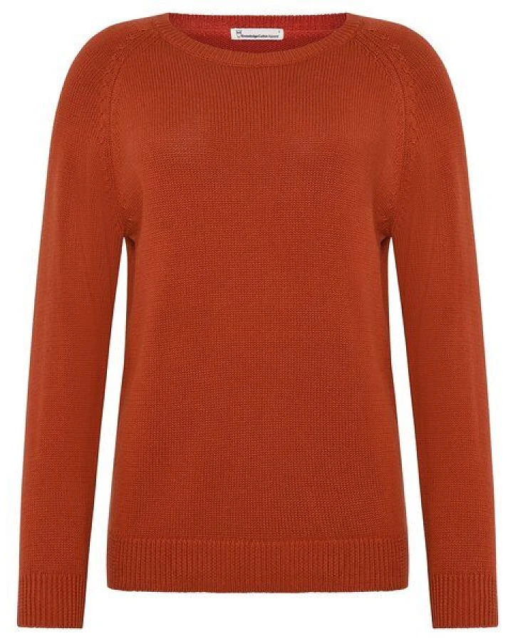 KnowledgeCotton Apparel Strickpullover Crew Neck