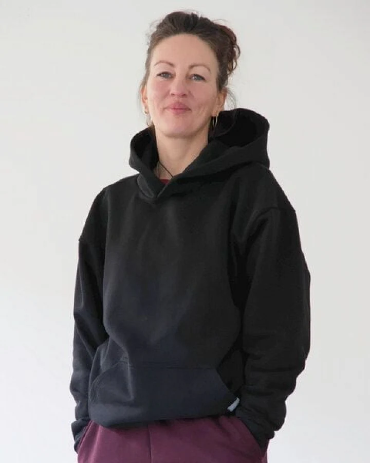 WASNI Oversized Hoodie aus 100% Bio-Baumwolle