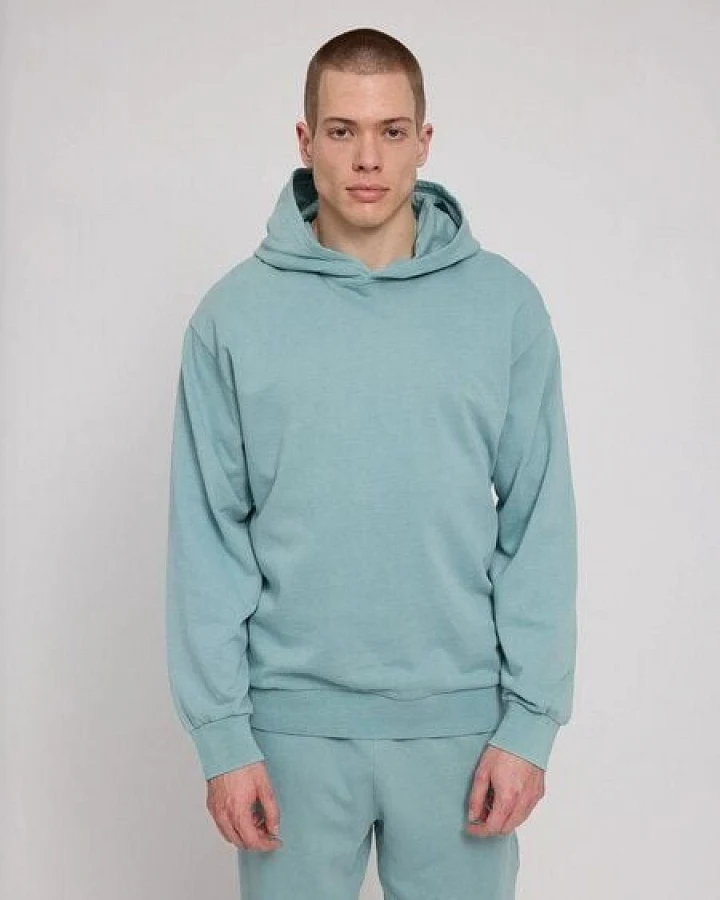 Mazine Genderless Hoody Natural Dye - aus Bio-Baumwolle
