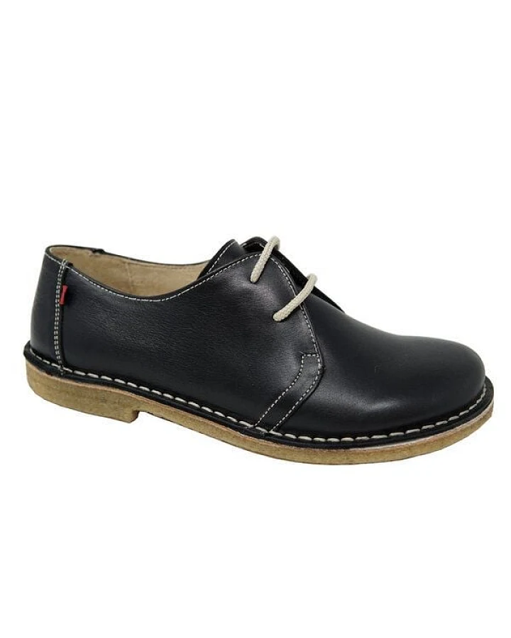 Grünbein Shoes Halbschuh Theo II Naturform schwarz