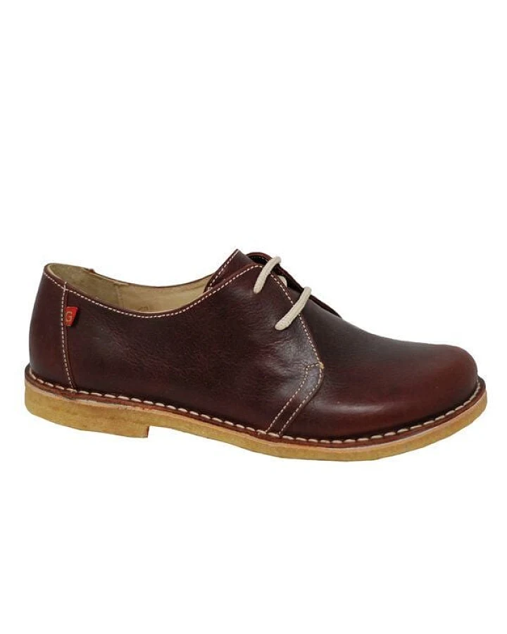 Grünbein Shoes Halbschuh Theo II Naturform rotbraun