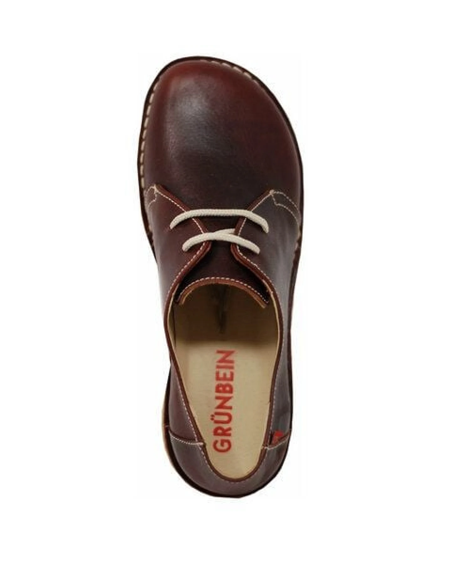 Grünbein Shoes Halbschuh Theo II Naturform rotbraun – Ansicht 3