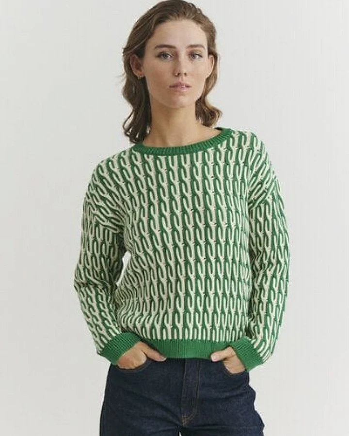 Basic Apparel Minie Strickpullover aus Bio-Baumwolle