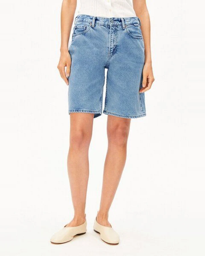 ARMEDANGELS THALINAA Damen Jeans-Shorts aus 100% recycelter Baumwolle
