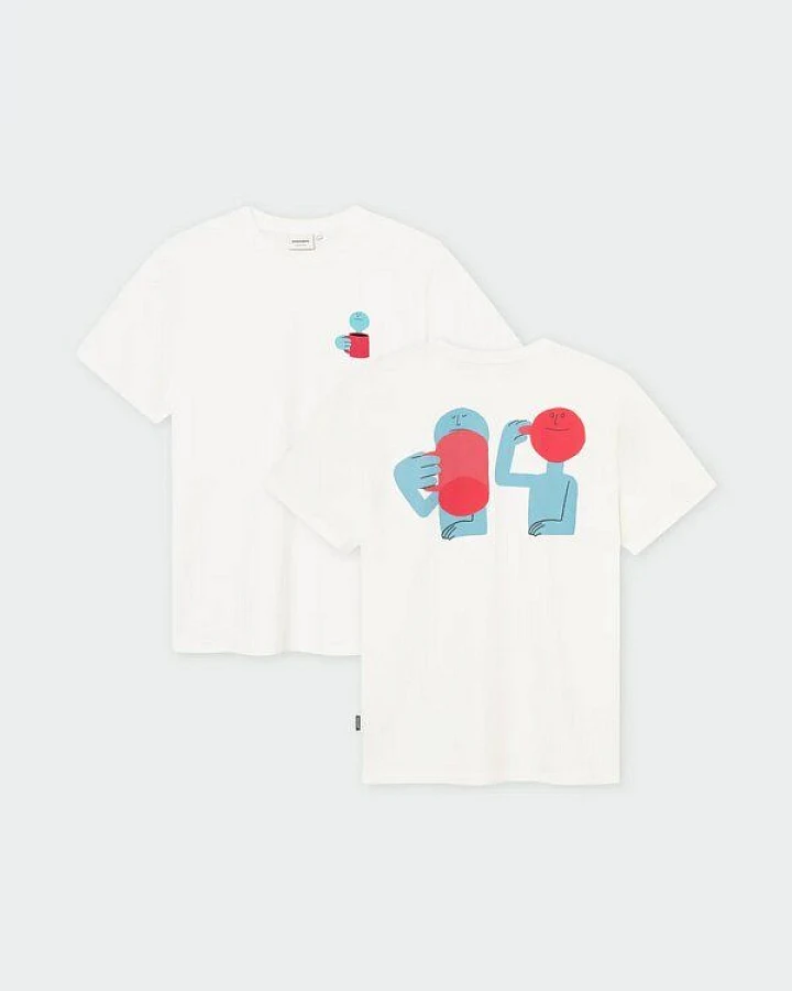 DEDICATED T-Shirt Stockholm Smile Cup Herren