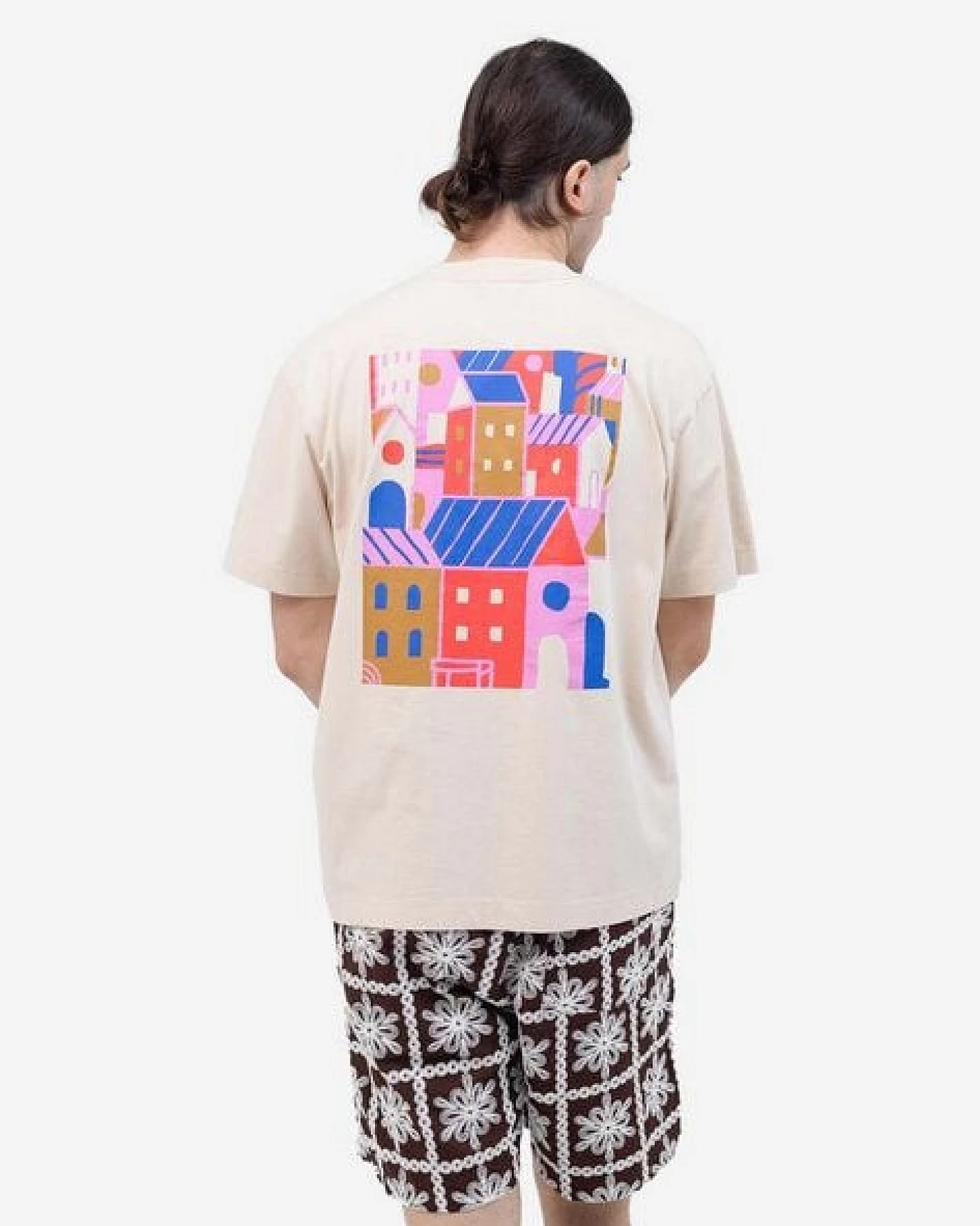 Olow Blend Energy T-Shirt mit Backprint – Ansicht 4