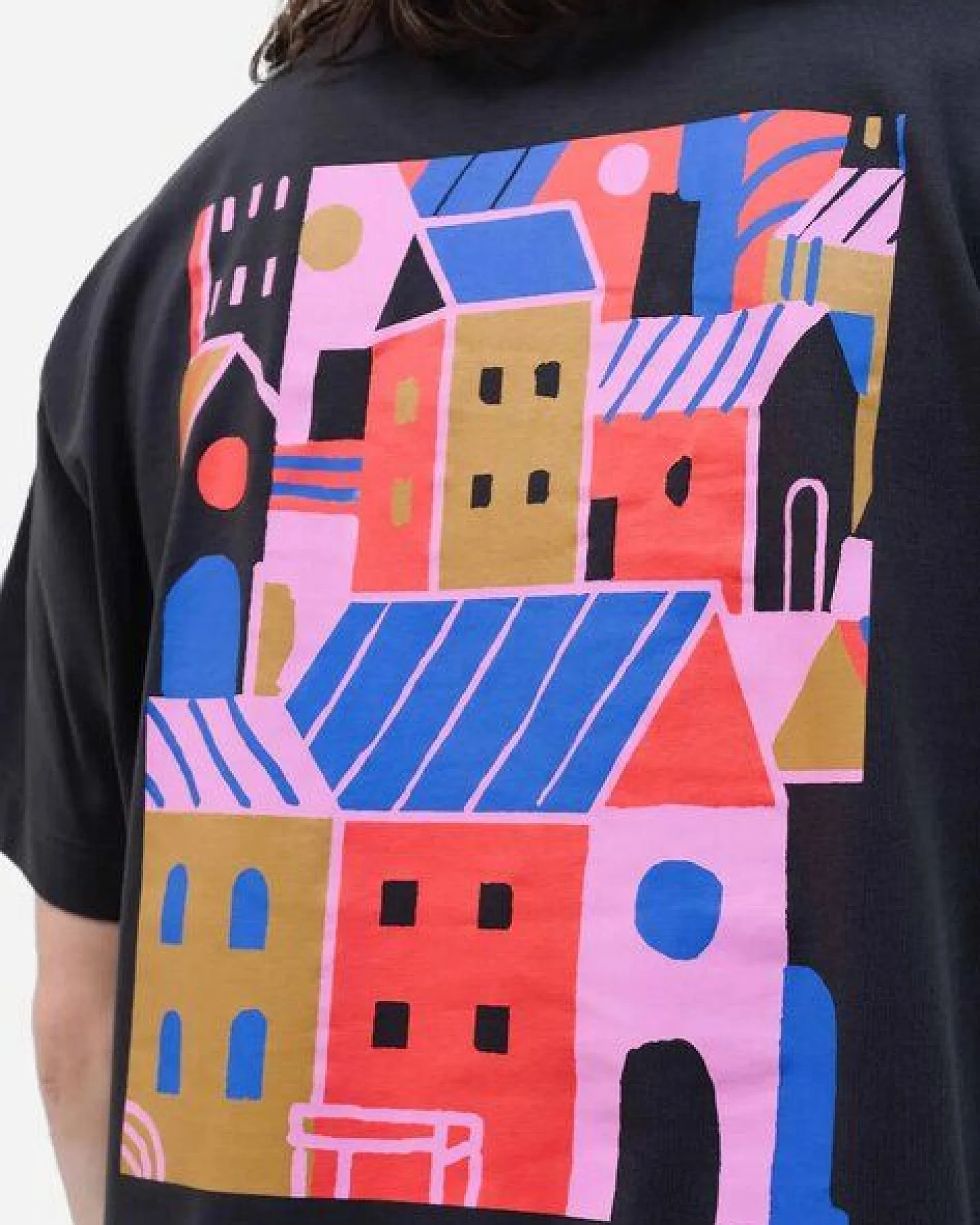 Olow Blend Energy T-Shirt mit Backprint – Ansicht 4