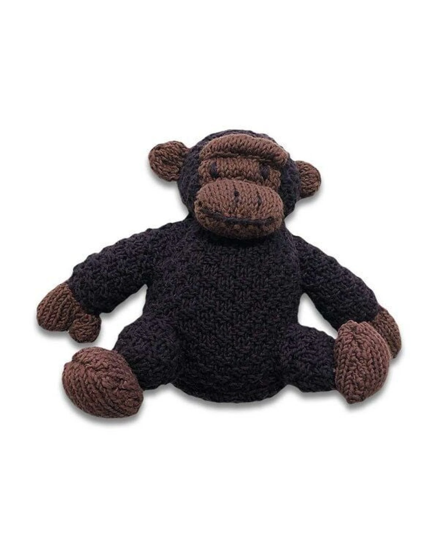 Kenana Knitters Stofftier GORILLA aus Bio-Baumwolle. Made in Africa. – Ansicht 2