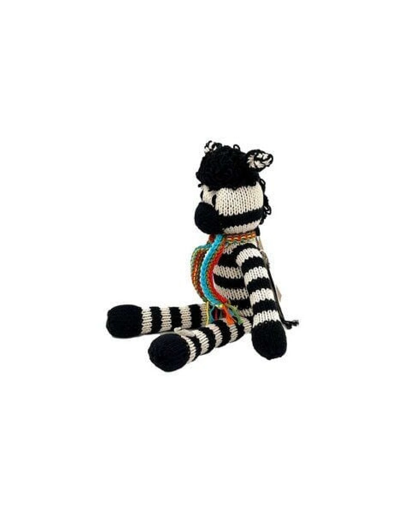Kenana Knitters Stofftier ZEBRA aus Bio-Baumwolle. Made in Africa. – Ansicht 4