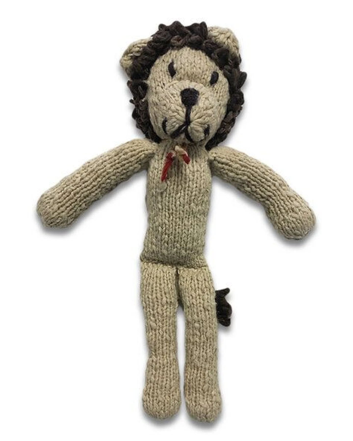 Kenana Knitters Stofftier LÖWE aus Wolle. Made in Africa. – Ansicht 2
