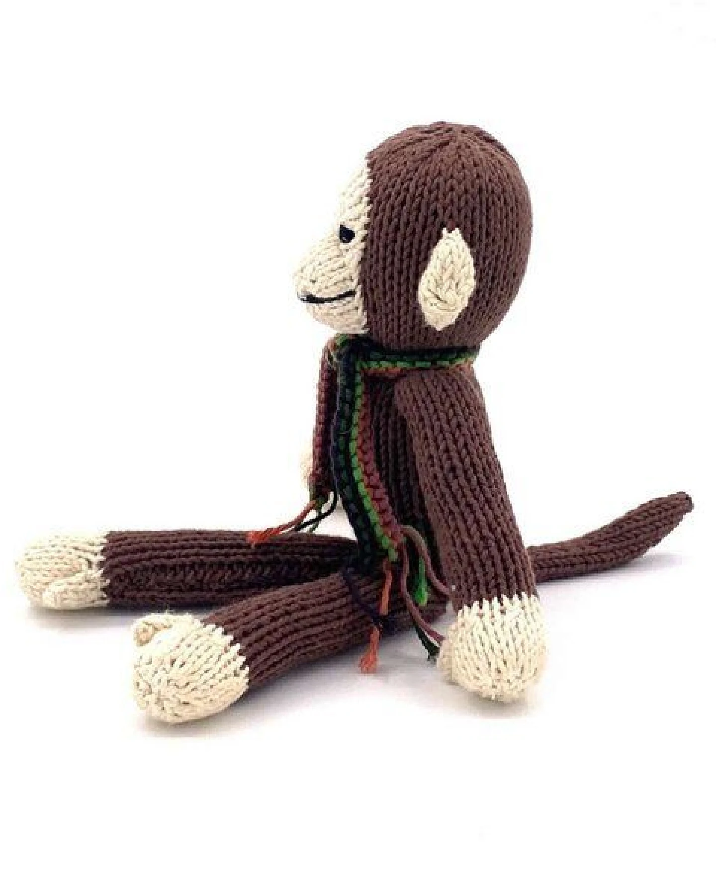Kenana Knitters Stofftier AFFE aus Bio-Baumwolle. Made in Africa. – Ansicht 3