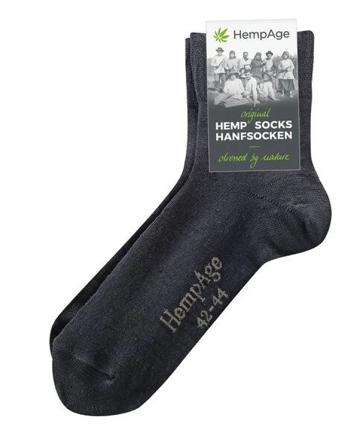 HempAge Klassische 90% Hanfsocke