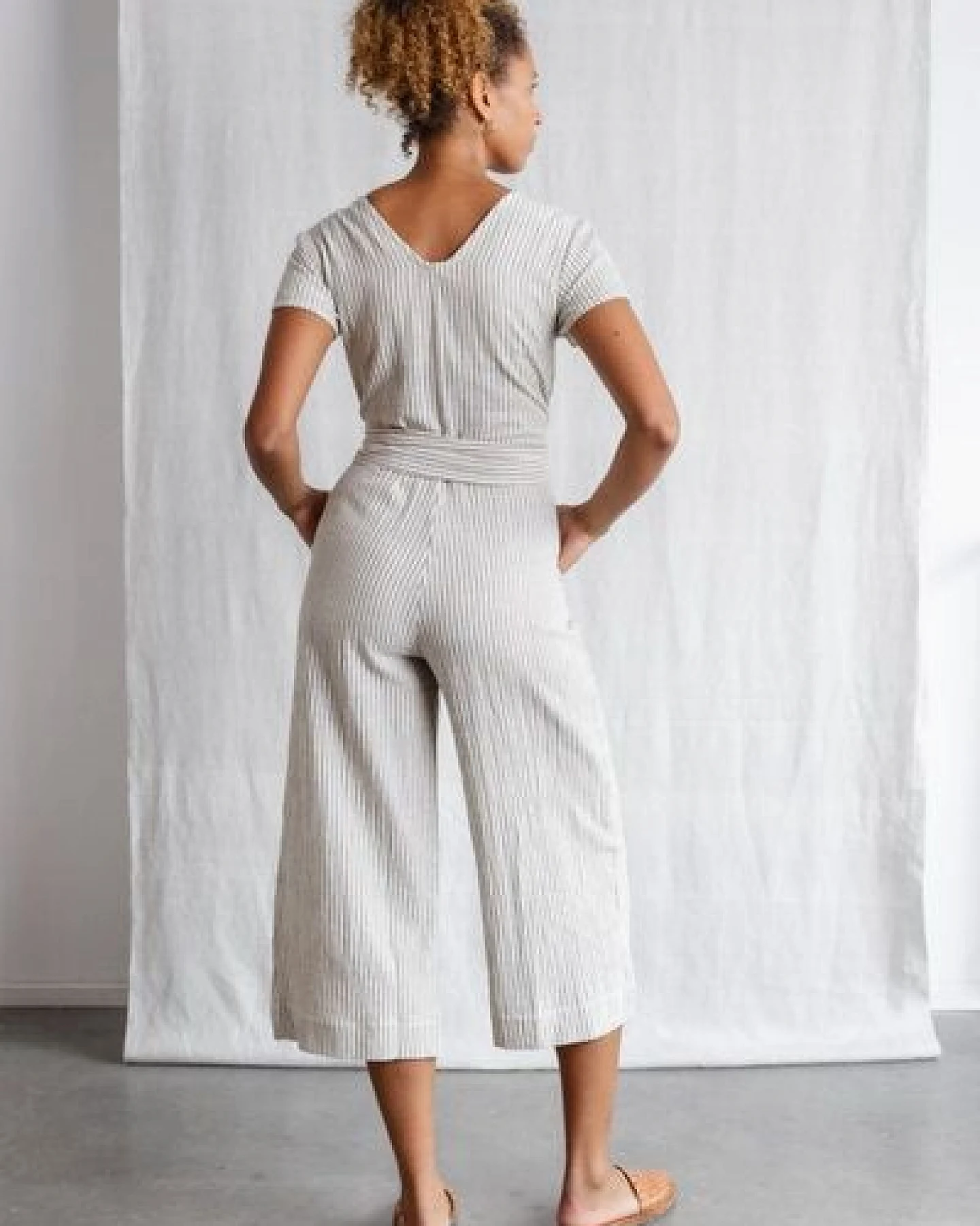 Jyoti - Fair Works Baumwoll Jumpsuit Amrita – Ansicht 3
