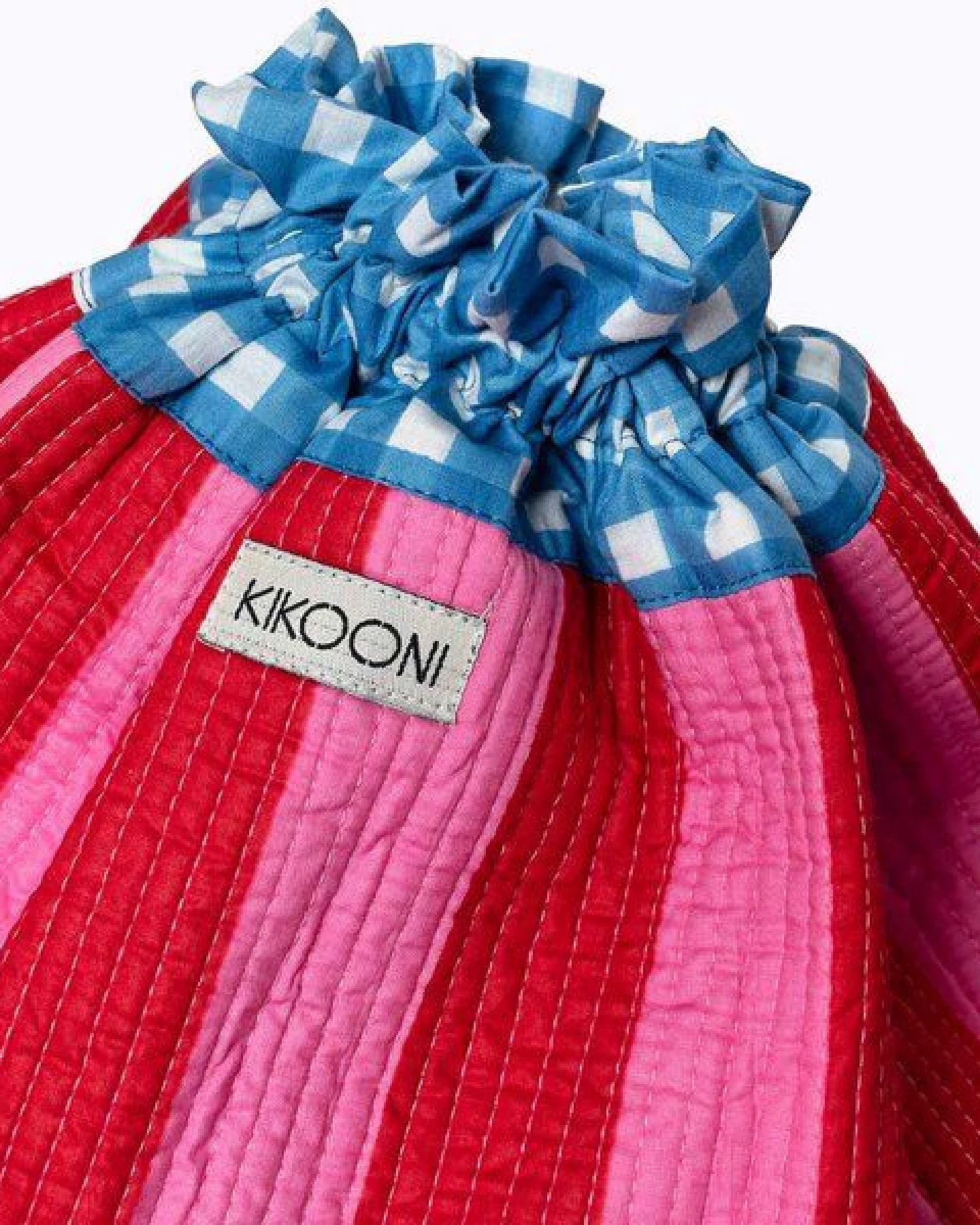 KIKOONI handgefertigter Baumwoll Beutel "FUNBAG" - BIG – Ansicht 3