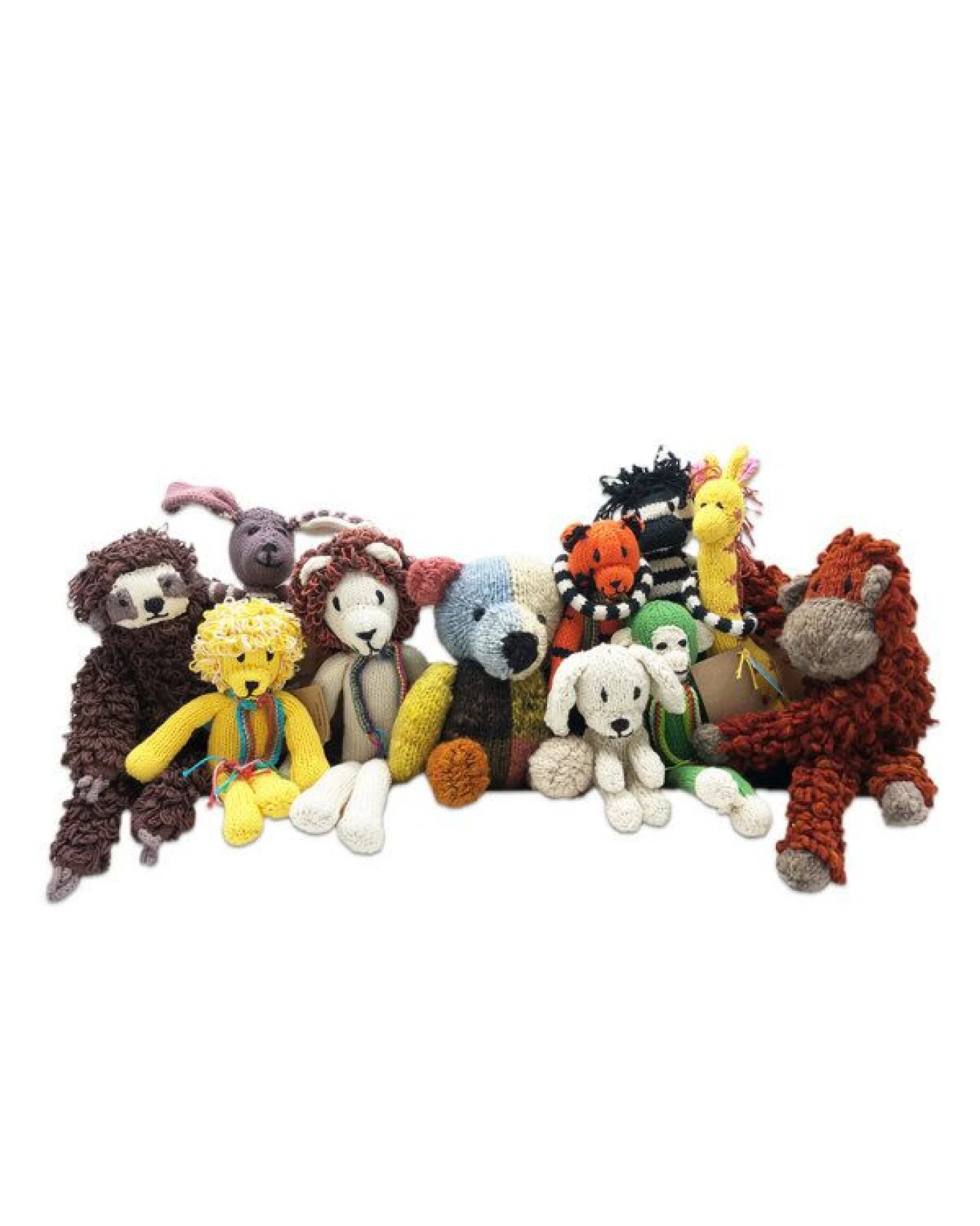 Kenana Knitters Stofftier ZEBRA (zum anbinden) aus Bio-Baumwolle. Made in Africa. – Ansicht 3