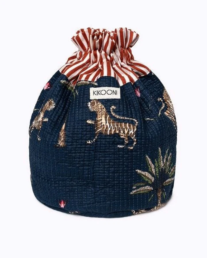 KIKOONI handgefertigter Baumwoll Beutel "FUNBAG" - small