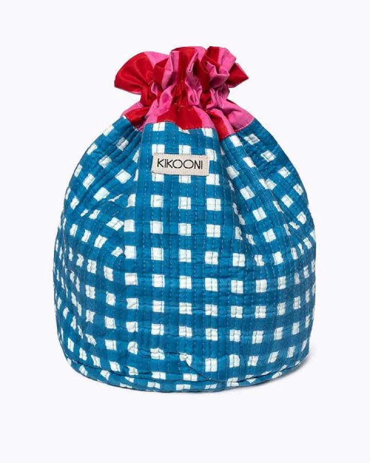 Bold Checks Blue