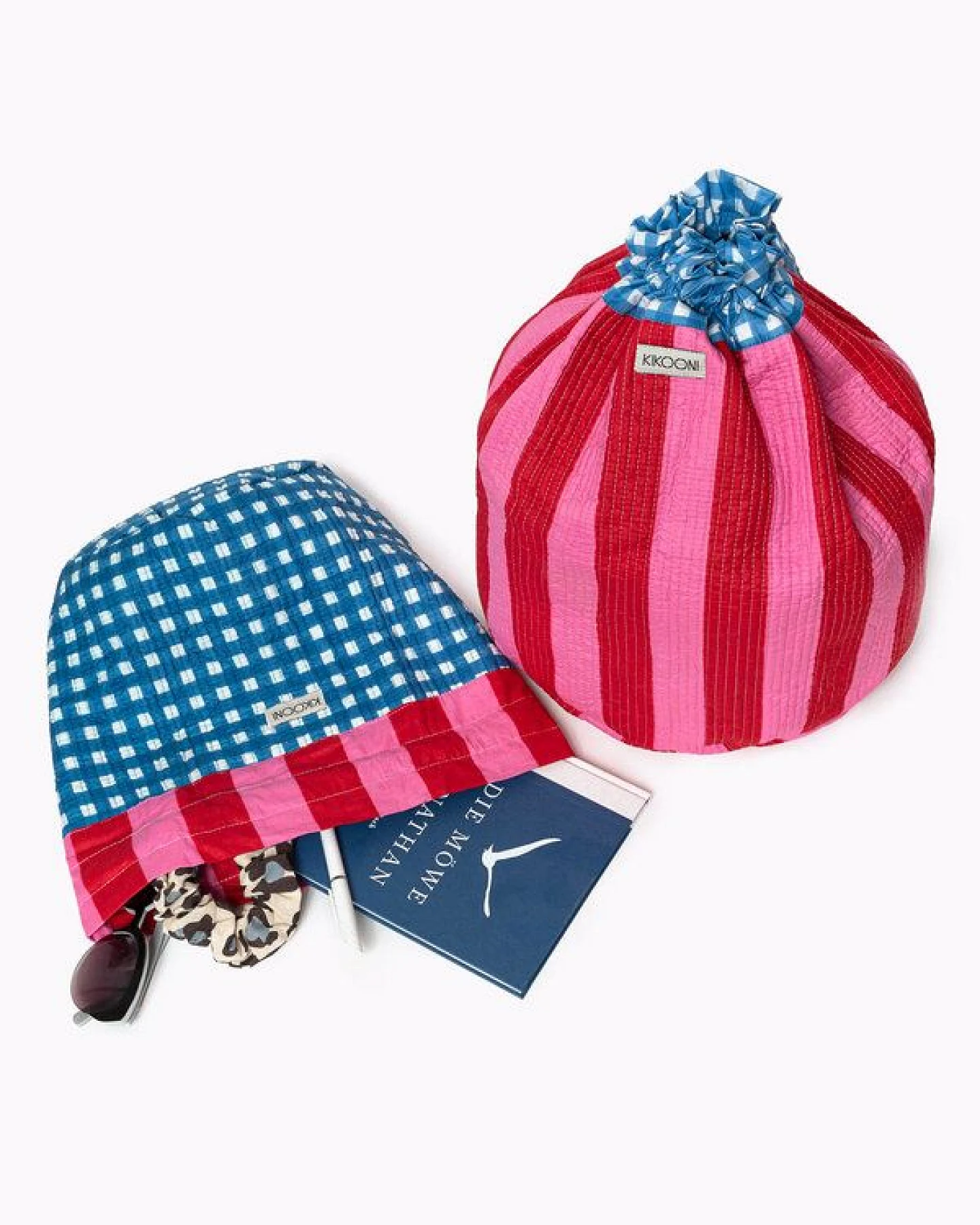 KIKOONI handgefertigter Baumwoll Beutel "FUNBAG" - small – Ansicht 3