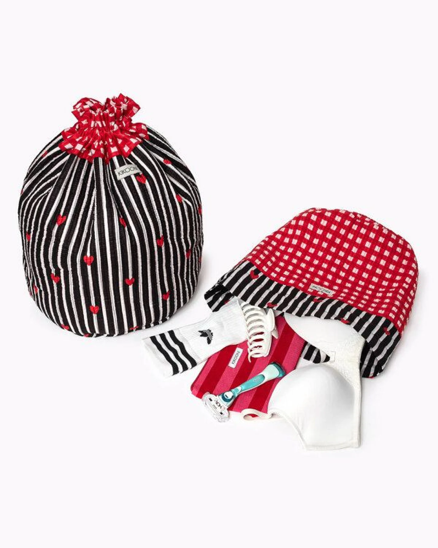 KIKOONI handgefertigter Baumwoll Beutel "FUNBAG" - small – Ansicht 3