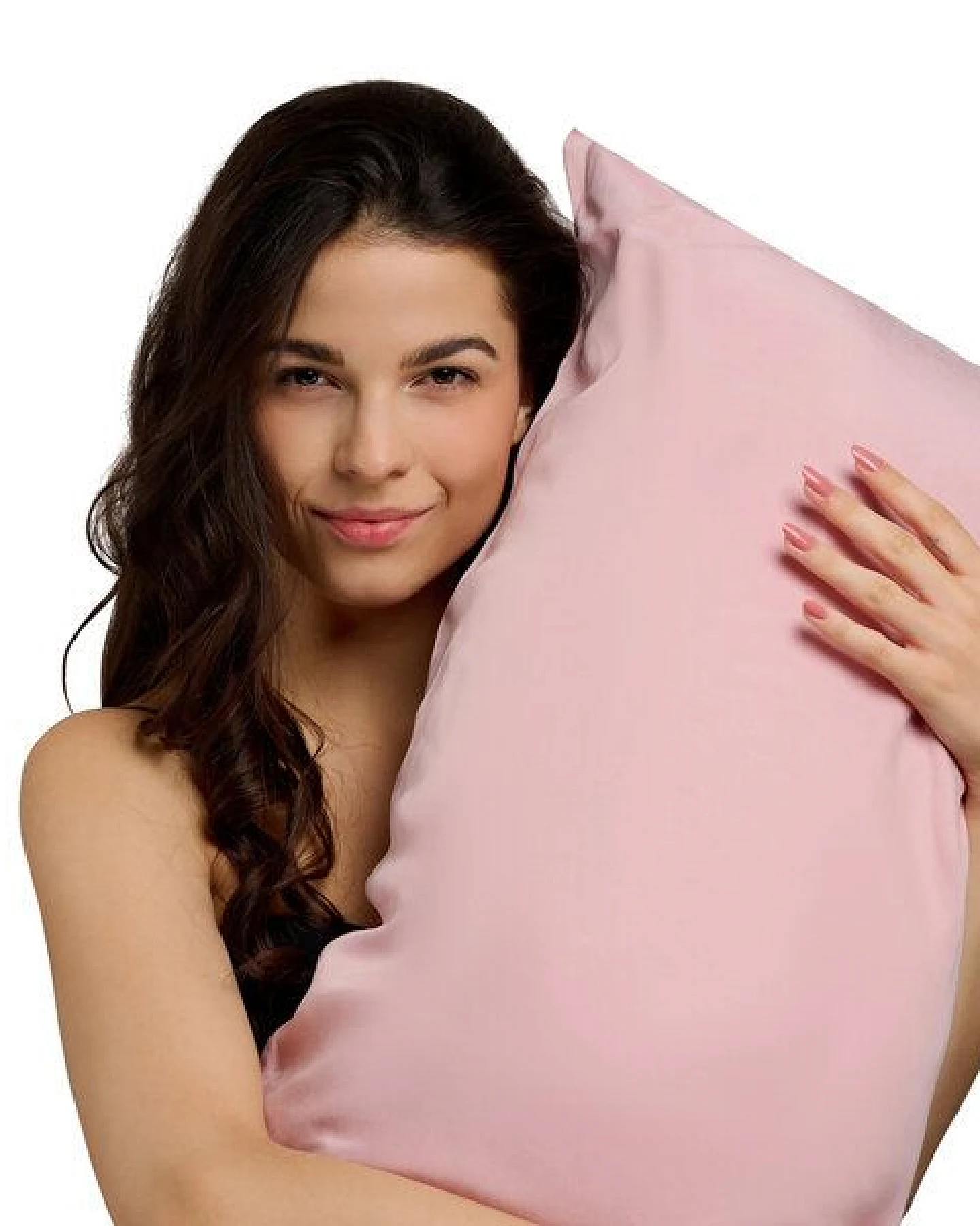 QUPRO Luxus Beauty Kissenbezüge 40x80 2er-Set Light Rosé – Ansicht 3