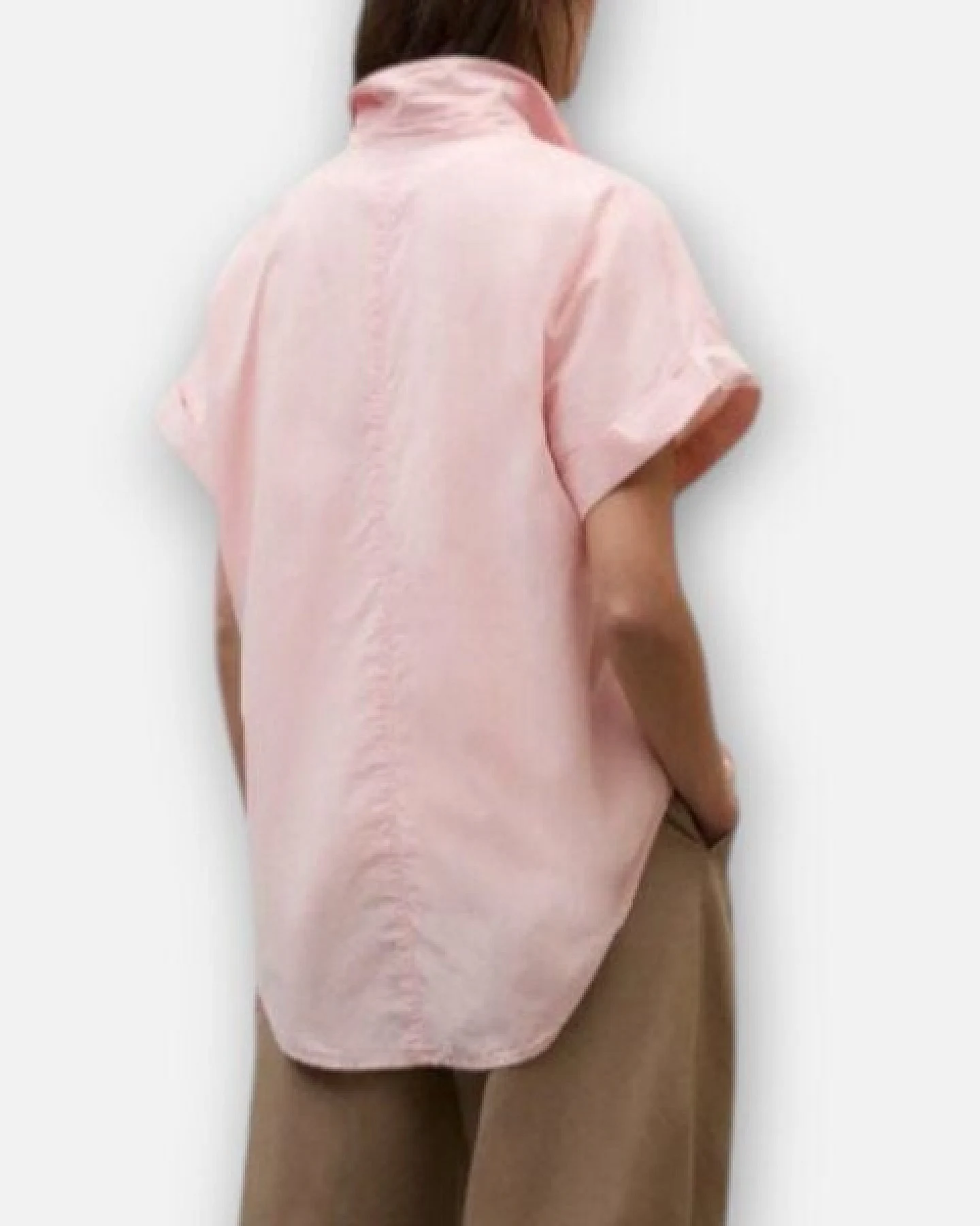 ECOALF Bluse aus regenerativer Baumwolle – Ansicht 4