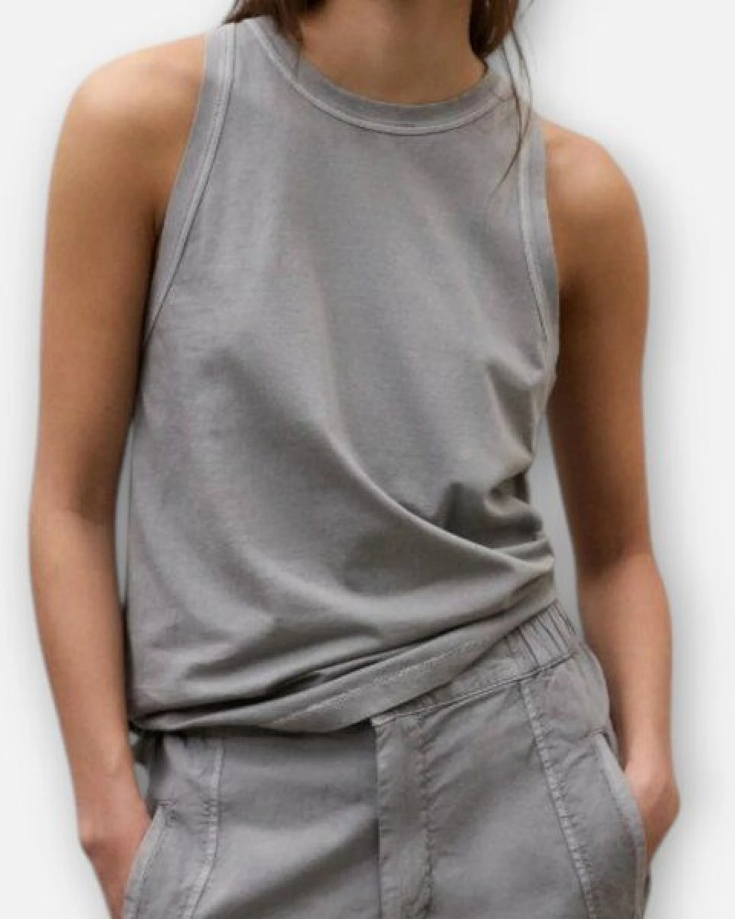 ECOALF Shirt / Tanktop aus regenerativer Baumwolle – Ansicht 3