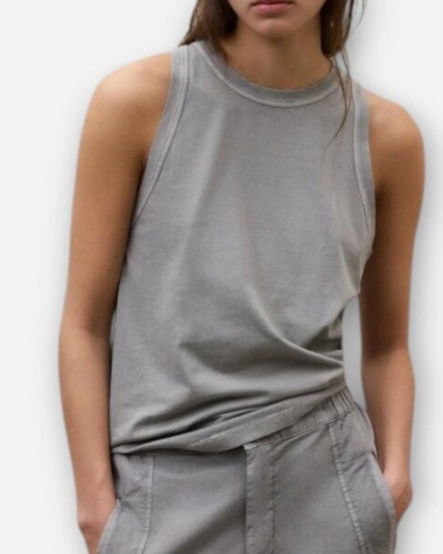 ECOALF Shirt / Tanktop aus regenerativer Baumwolle – Ansicht 4