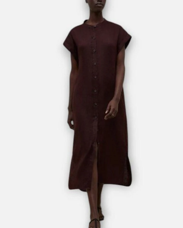ECOALF luftiges Kleid aus 100 % Leinen