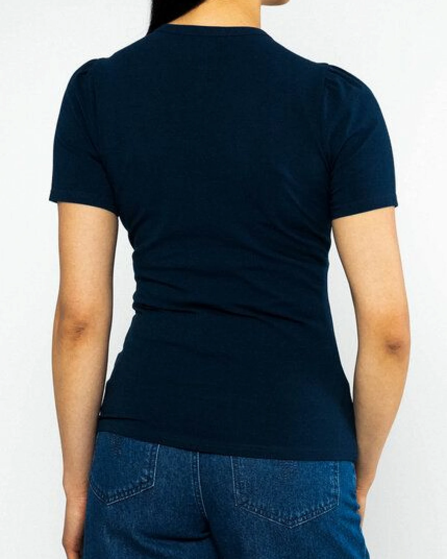 Blutsgeschwister "Criss Cross Cour" T-Shirt aus Biobaumwolle – Ansicht 2