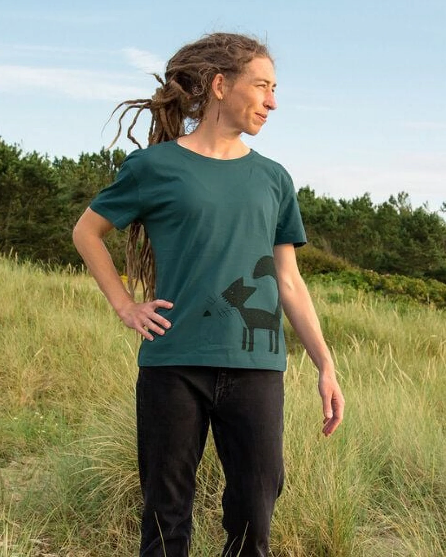 Cmig Damen T-shirt Franzi Fuchs in stargazer – Ansicht 3
