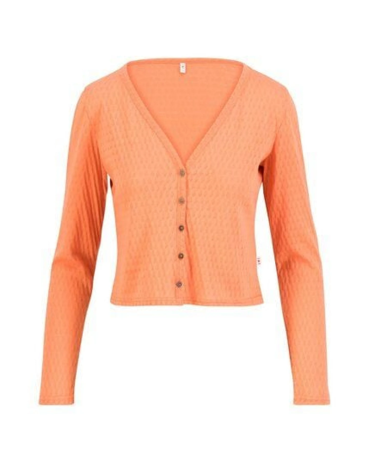 Blutsgeschwister Lochstrick Cardigan aus Biobaumwolle - Filigree Cardymagic – Ansicht 3