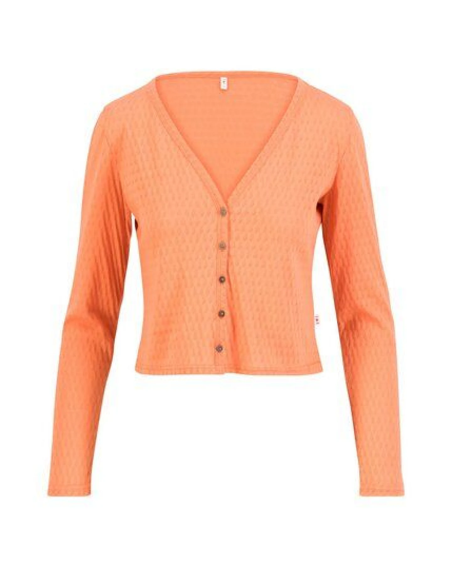 Blutsgeschwister Lochstrick Cardigan aus Biobaumwolle - Filigree Cardymagic – Ansicht 3