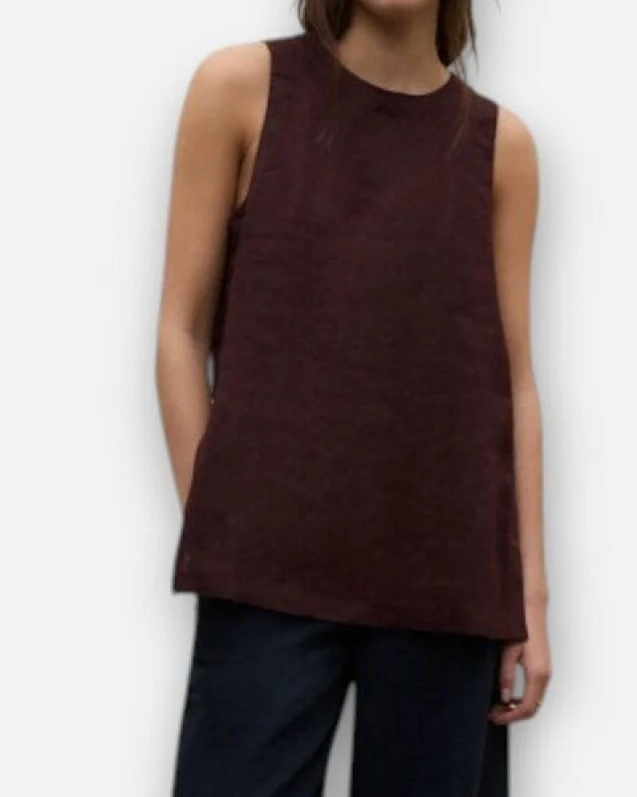 ECOALF ärmelloses Shirt / Top aus 100 % Leinen