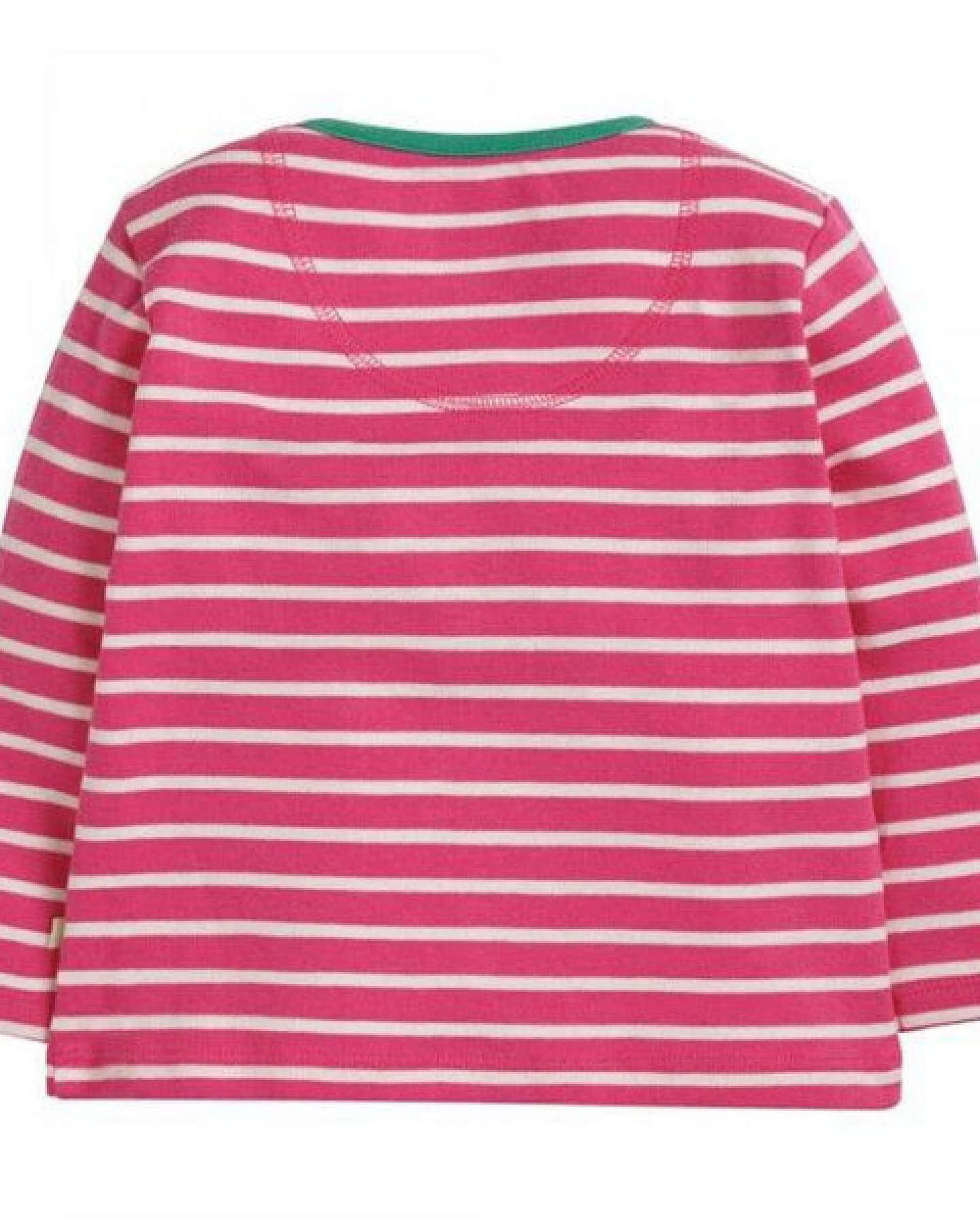 Frugi Langarm-Shirt Giraffe Button Applique Top – Ansicht 3
