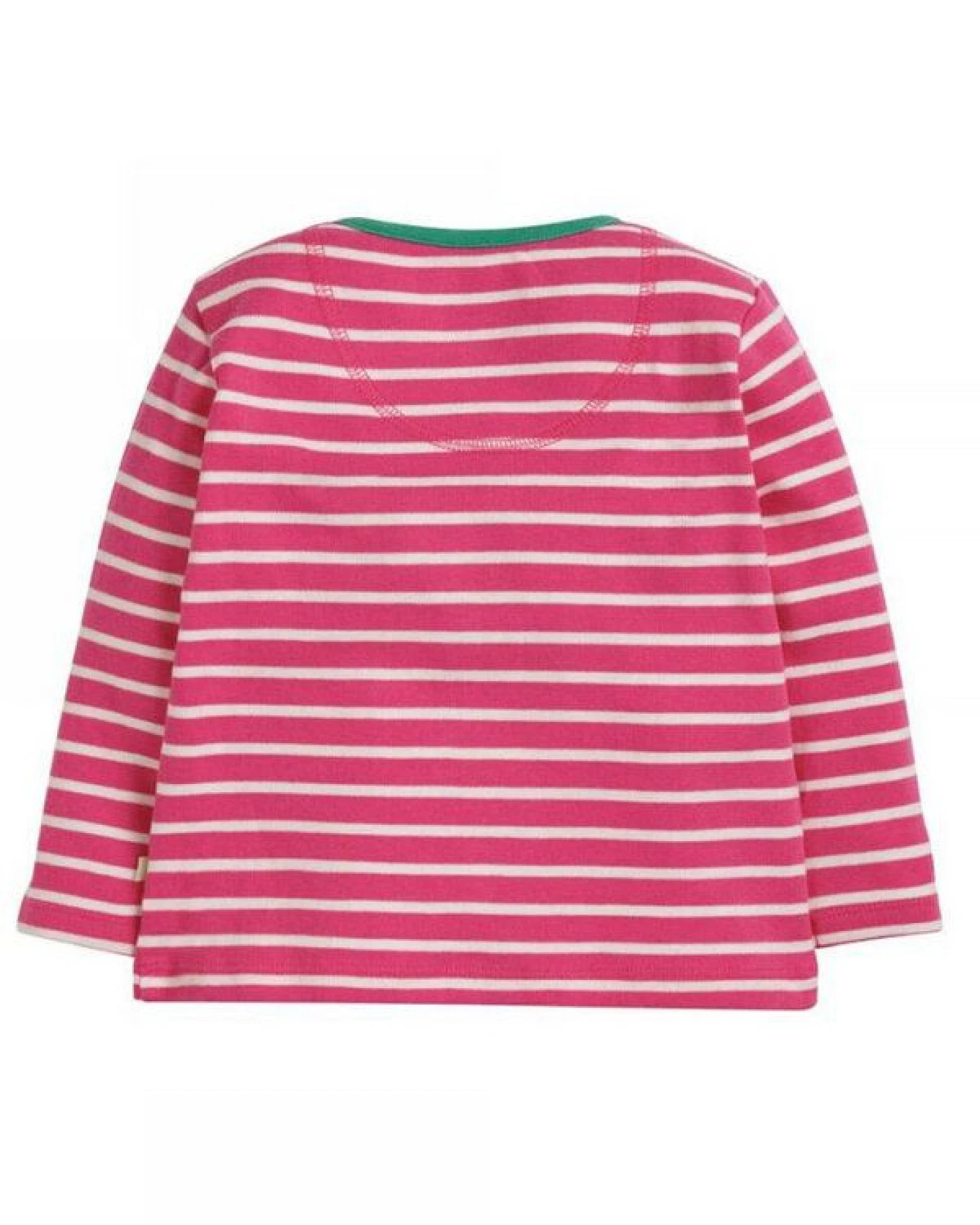Frugi Langarm-Shirt Giraffe Button Applique Top – Ansicht 3