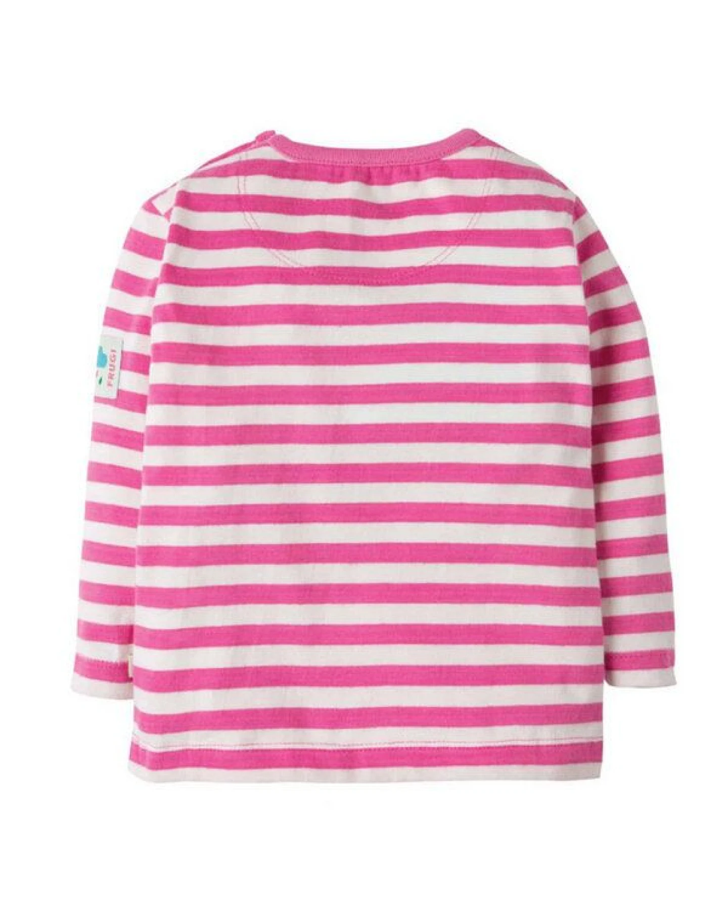 Frugi Langarm-Shirt Hase Button Applique Top – Ansicht 3
