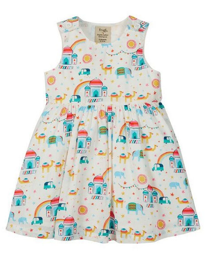 Frugi Sommerkleid Taj Mahal (Menna Party Dress) At the Taj