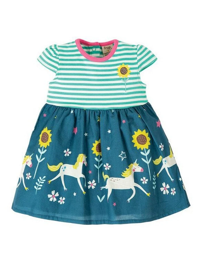 Frugi Kleid Einhorn Demelza