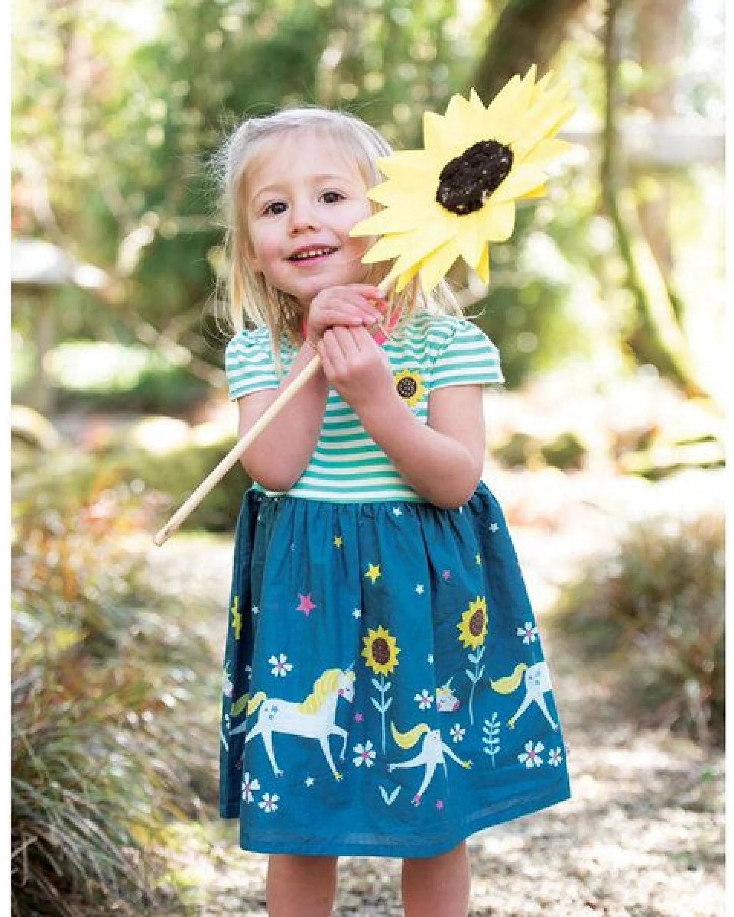 Frugi Kleid Einhorn Demelza – Ansicht 2