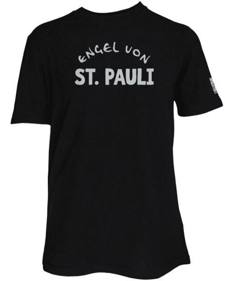 Spirit of Hamburg Biobaumwoll T-Shirt mit Spruch Engel von St. Pauli