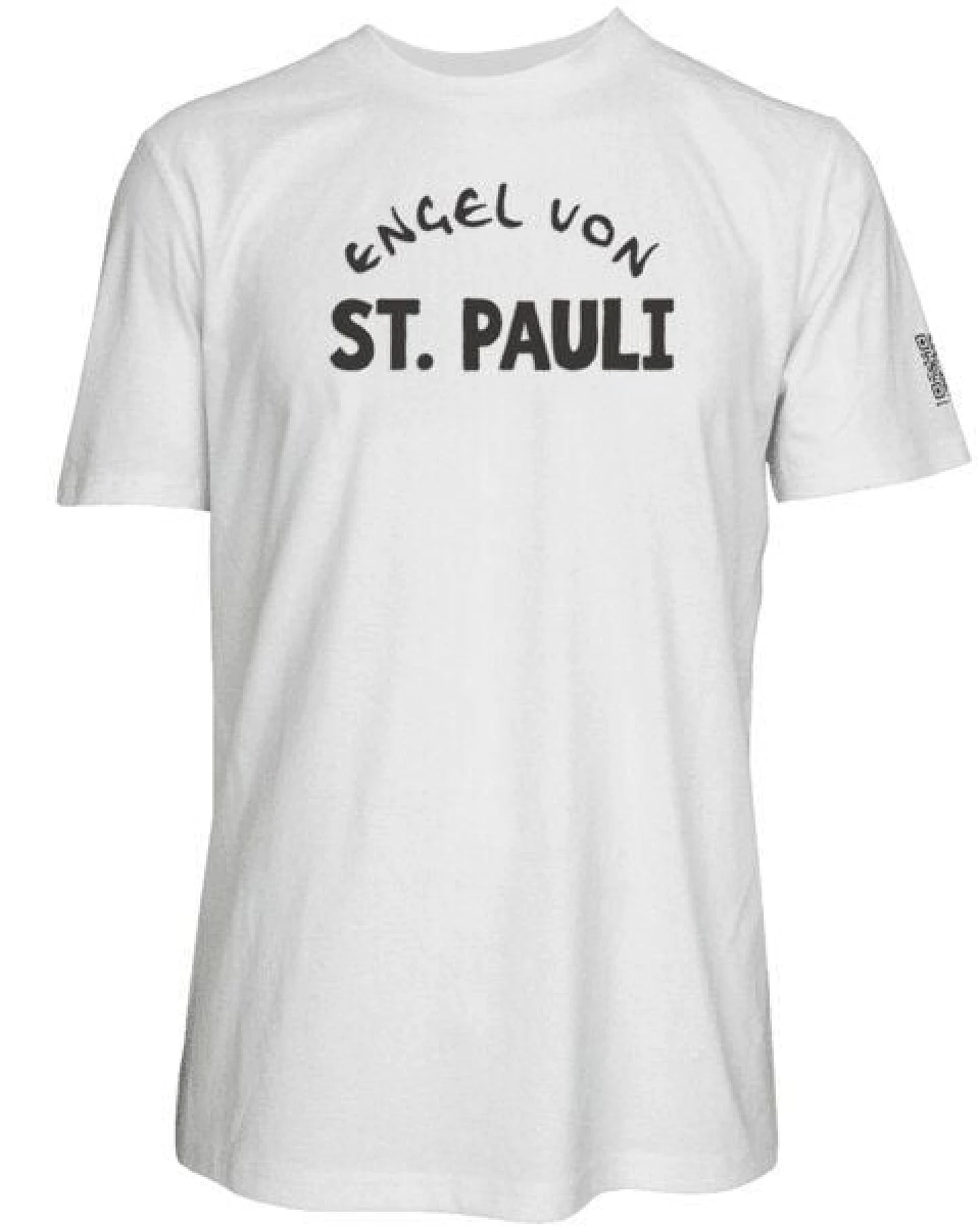 Spirit of Hamburg Biobaumwoll T-Shirt mit Spruch Engel von St. Pauli – Ansicht 3
