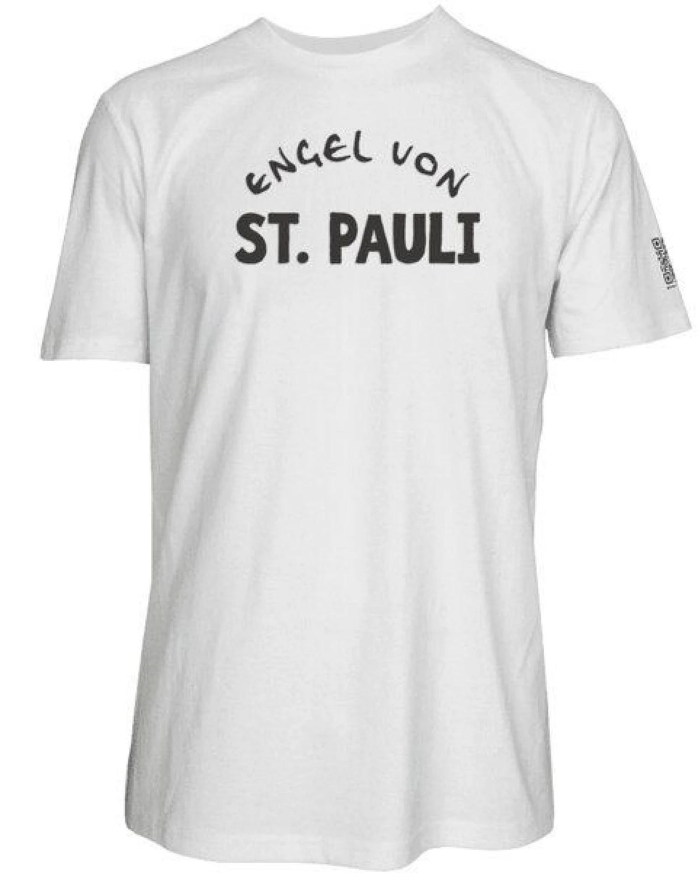 Spirit of Hamburg Biobaumwoll T-Shirt mit Spruch Engel von St. Pauli – Ansicht 3