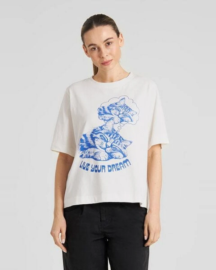 DEDICATED T-Shirt aus Biobaumwolle "Vadstena" - Live Your Dream