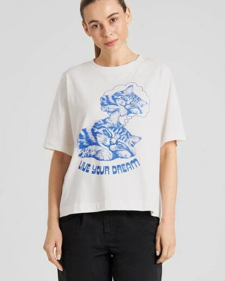 DEDICATED T-Shirt aus Biobaumwolle "Vadstena" - Live Your Dream