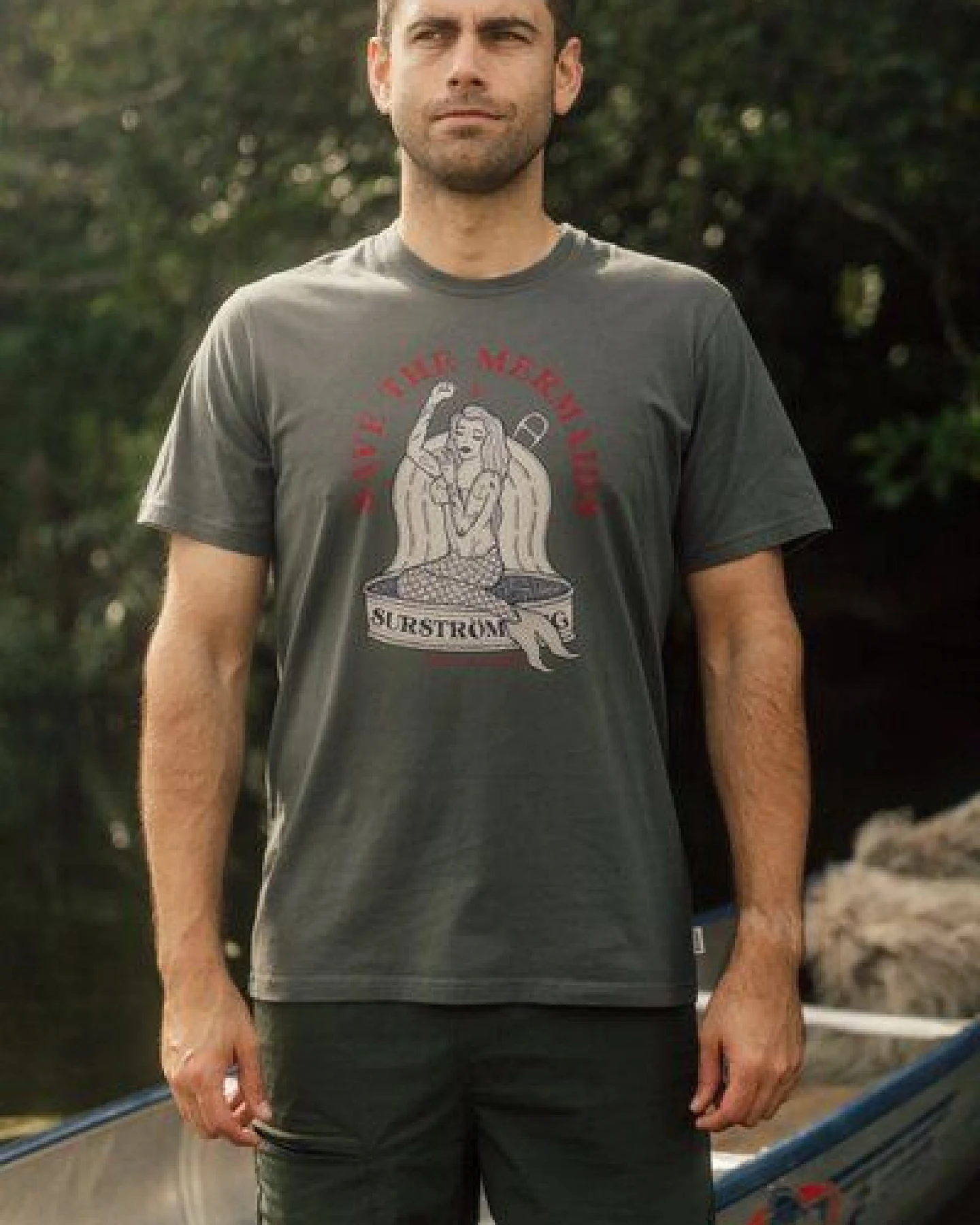 LAKOR T-Shirt aus Bio-Baumwolle - Save The Mermaids – Ansicht 2