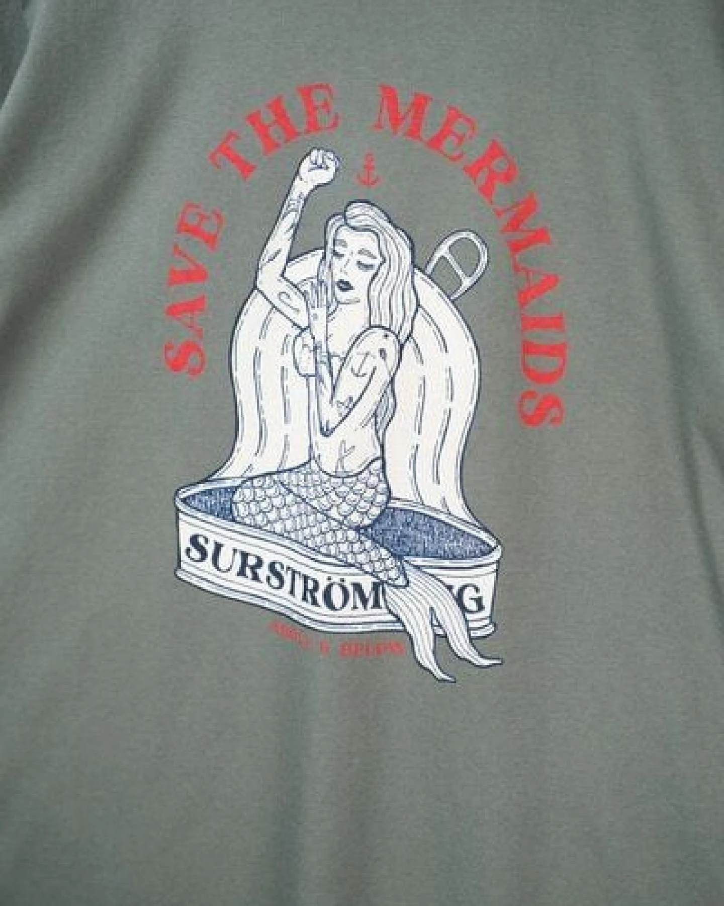 LAKOR T-Shirt aus Bio-Baumwolle - Save The Mermaids – Ansicht 4