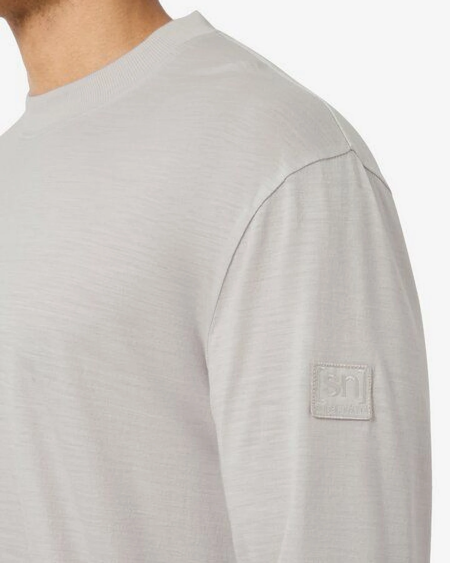 super.natural M CASUAL RIB BIO J LS für Herren, nachhaltig, Merino – Ansicht 2